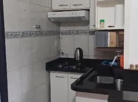 Apartamento a 1 quadra do mar
