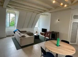 Duplex - Central - Family-friendly - Pyrenees & castle