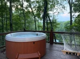 Luxury Cabin w viewsToccoa HotTubFireptPets