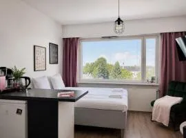 Borg Valtakatu, Downtown Top Floor Studio, Full Kitchen