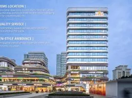 SSAW Boutique Hotel Chengdu -Close to Kuandaxiang Lane, the double-bed room has a spacious area