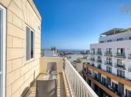 Modern Apartments with Rooftop Terrace, Steps to Mellieħa Bay Beach