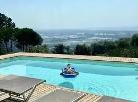 Villa Olympia Pool Sea View Mountains Lake Nature Sleeps 8 Air Conditioning Wi-Fi