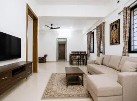 Beautiful 2bhk apartment with Kitchen and car parking in Tirupati near railway station and Bus stand