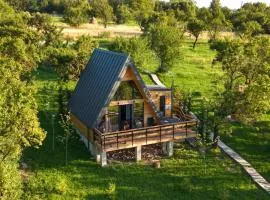 Secluded A-Frame Cabin with Private Hot Tub & Views - IezerVenture