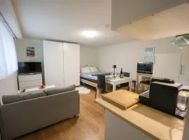 One-room apartment small but nice with parking space