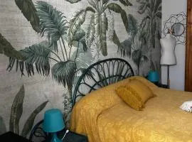 Chambre cosy et vintage