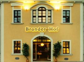 Hotel Brander Hof, hotel u gradu Brand-Erbisdorf