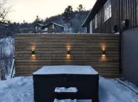 Stort hus med jaquzzi