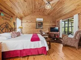 Joy | Creekside Cabin + Private Hot Tub