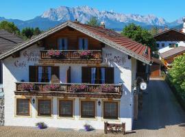 Frühstückspension Gästehaus Zum weissen Rössl, hotel u gradu 'Wallgau'