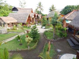 Kampung Meno Bungalows, hotel v mestu Gili Meno