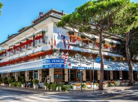 Hotel Venezia e la Villetta, hotell i Piazza Mazzini i Lido di Jesolo