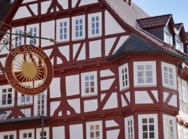 Hotel Die Sonne Frankenberg, familjehotell i Frankenberg