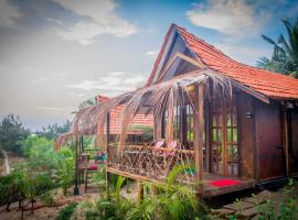 Little India Beach Cottages, romanttinen hotelli kohteessa Baga