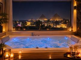 Irit pyramids inn, hotel v Kairu