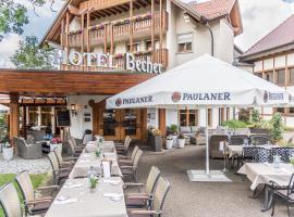 Hotel & Restaurant Becher, viešbutis mieste Doncdorfas