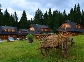 Koliba u Kuba a rekreačné domy, hotel pre rodiny v Hruštíne