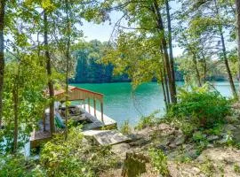 Fire Pit & Lake Views! Wood Creek Lake Cabin