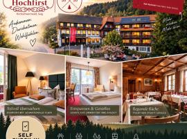 Hotel Hochfirst, Hotel in Lenzkirch