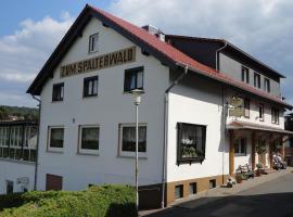 Gasthaus Zum Spaelterwald, Hotel in Beerfelden
