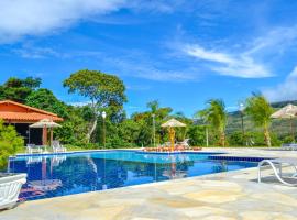 Pousada Cachoeiras da Mata、カピトーリオのロマンチックホテル