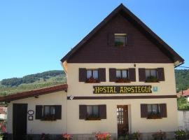 Hostal Arostegui, cheap hotel in Garayoa