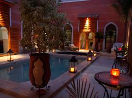 Riad Alili, hotel a Marrakech bevásárlóközpont környékén Marrákesben