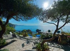 Villa con discesa a mare