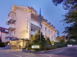 Hotel Kriemhild am Hirschgarten, hotel cerca de Palacio de Nymphenburg, Múnich