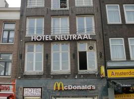 Budget Hotel Neutraal, hôtel à Amsterdam près de : Palais royal d'Amsterdam