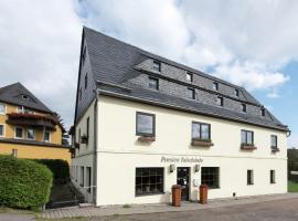 Spacious holiday home in the Ore Mountains, hotel with parking in Deutschneudorf