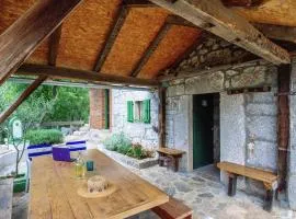 Authentic stone house on the mountain Velebit