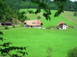 Black Forest farmhouse in charming location，Hofstetten的飯店