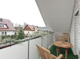 Apartment in Nieheim on the edge of the forest, hotel with parking in Sandebeck