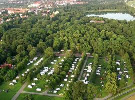 KNAUS Campingpark Leipzig, leirintäalue Leipzigissä