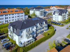 Am Weststrand Apartmenthaus Bellamare, appart'hôtel à Kühlungsborn