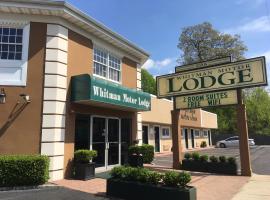 Whitman Motor Lodge, hotel med parkering i Huntington