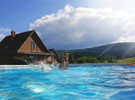 Bieszczadzki Ośrodek Wypoczynkowo Konferencyjny DANFARM, Hotel in Ustrzyki Dolne