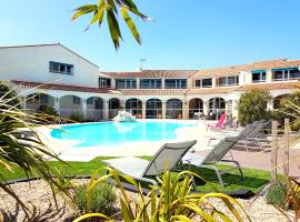 Hôtel Restaurant Le Grand Large - Face à la plage - Ile de Ré, hotel a Rivedoux-Plage