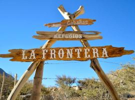 Refugios La Frontera, self-catering accommodation in Pisco Elqui