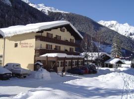 Wohlfühlpension Tirolerhof, golf hotel v mestu Partenen
