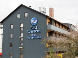 BEST WESTERN Hotel Würzburg-Süd, отель рядом с аэропортом Giebelstadt Airport - GHF в Вюрцбурге