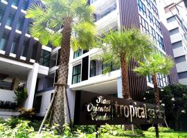 Tropical Garden Studio, hotel golf di Pattaya Selatan