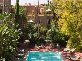 Les Jardins De La Médina, hotel Kasbah környékén Marrákesben