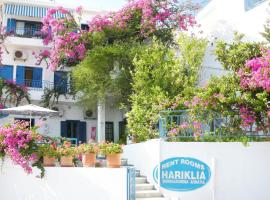 Hotel Hariklia, помешкання типу "ліжко та сніданок" у місті Айя-Галіні