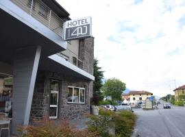 Spazio42: Pian Camuno şehrinde bir otel