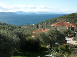 The Place by the Sun, villa in Milína