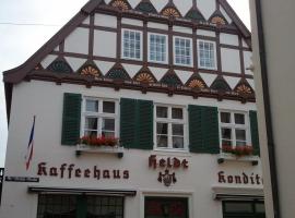 Apartments im Kaffeehaus Heldt, Hotel in Eckernförde