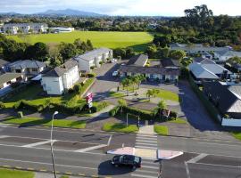 Coronation Court Motel, hotel med parkering i New Plymouth